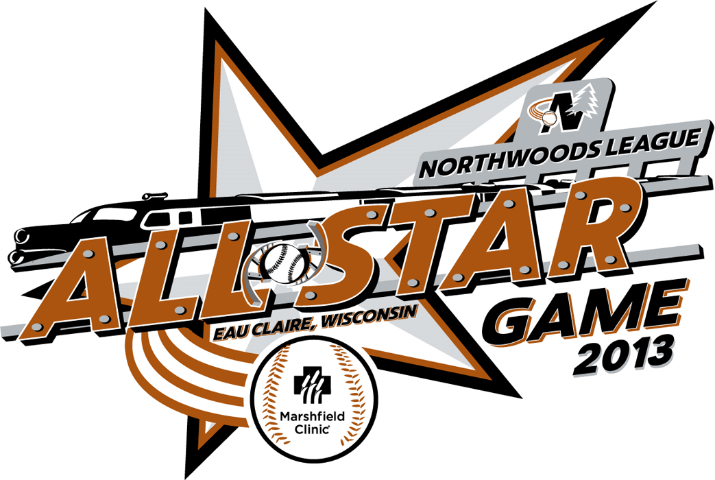 Northwoods League All-Star Game 2013 Primary Logo iron on transfers for clothing